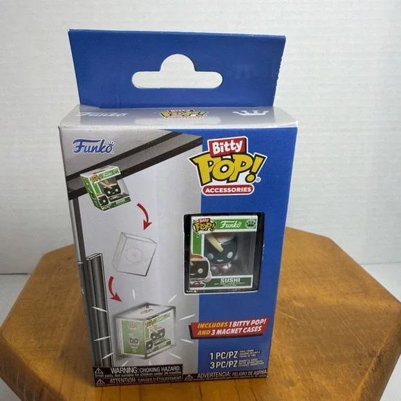 Bitty Pop Accessories Sushi Roll Funko 1 Bitty Pop 3 Magnetic Cases - Picture 1 of 8